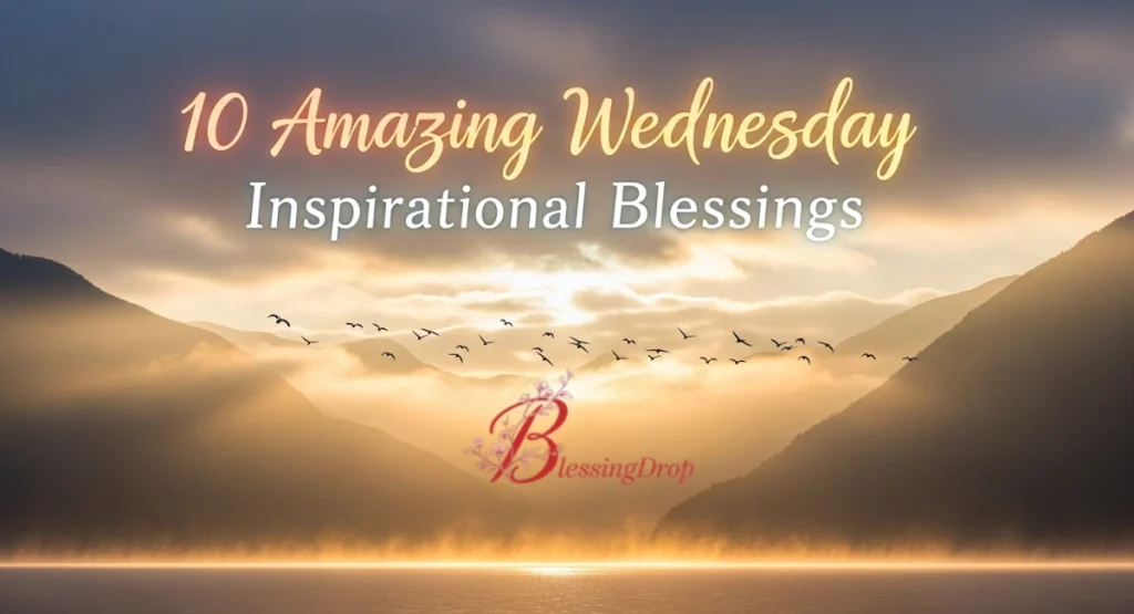 10 Amazing Wednesday Inspirational Blessings