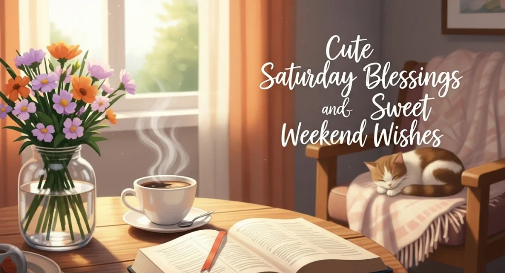 a cup of coffee and a book on a table