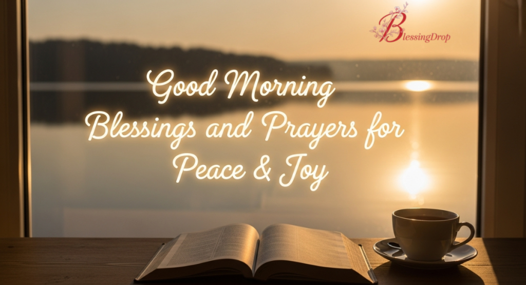 Good Morning Blessings and Prayers for Peace & Joy