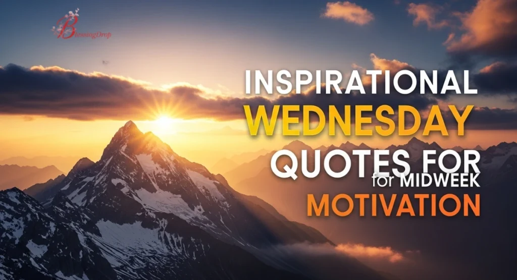 Positive and Thankful Wednesday Blessings