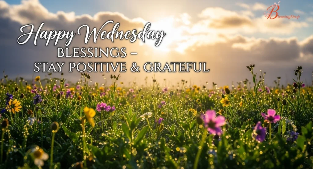 Happy Wednesday Blessings and Positive Greetings