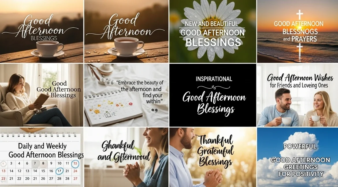 100+ Good Afternoon Blessings images