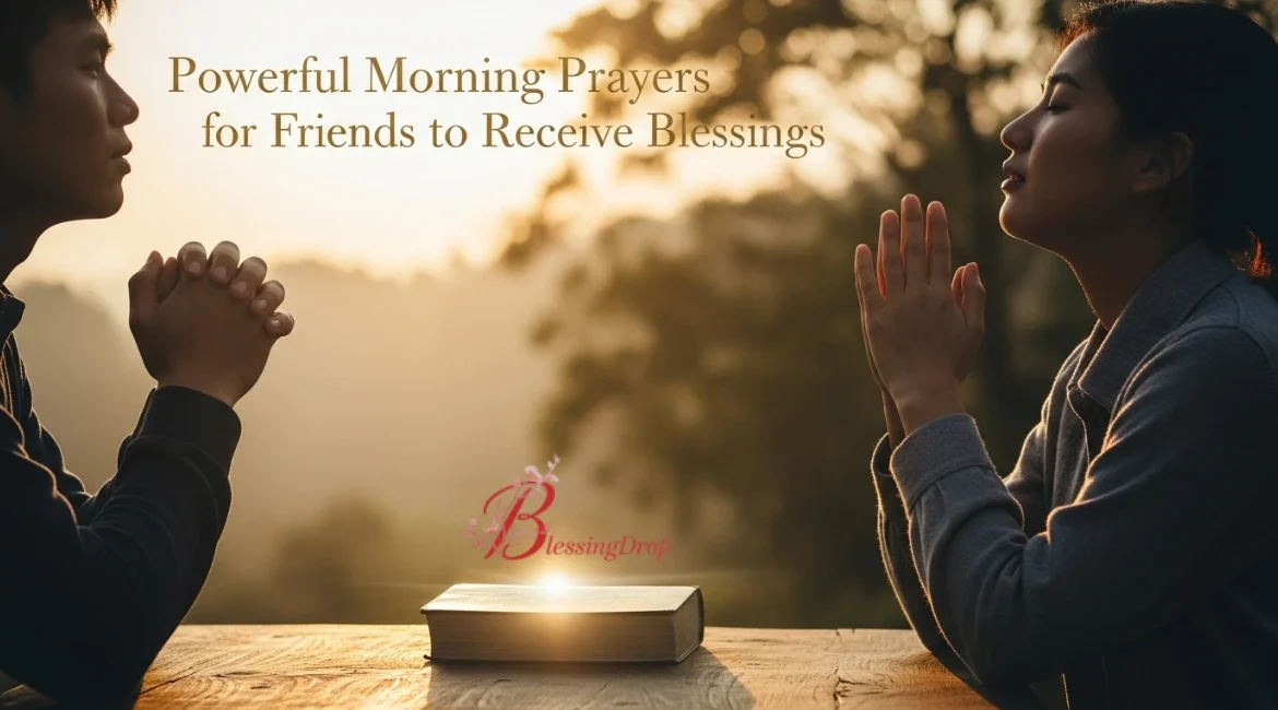 Powerful Morning Prayers for Friends to Receive Blessings