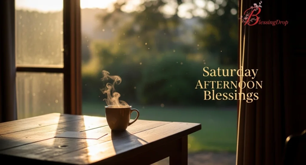 Saturday Afternoon Blessings