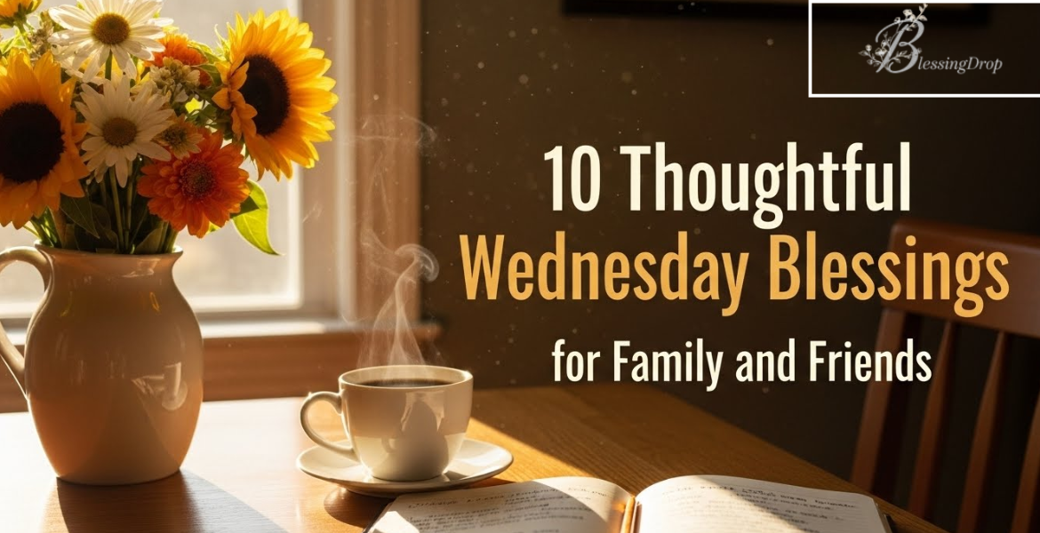 10 Thoughtful Wednesday Blessings for Family and Friends
