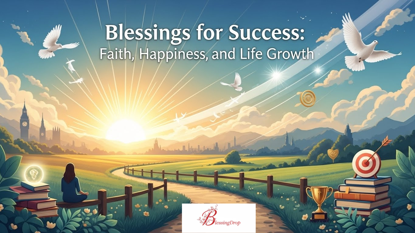 Blessings for Success: Faith, Happiness, and Life Growth