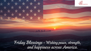 Friday Blessings for USA – SharePositivity with Blessing Drop
