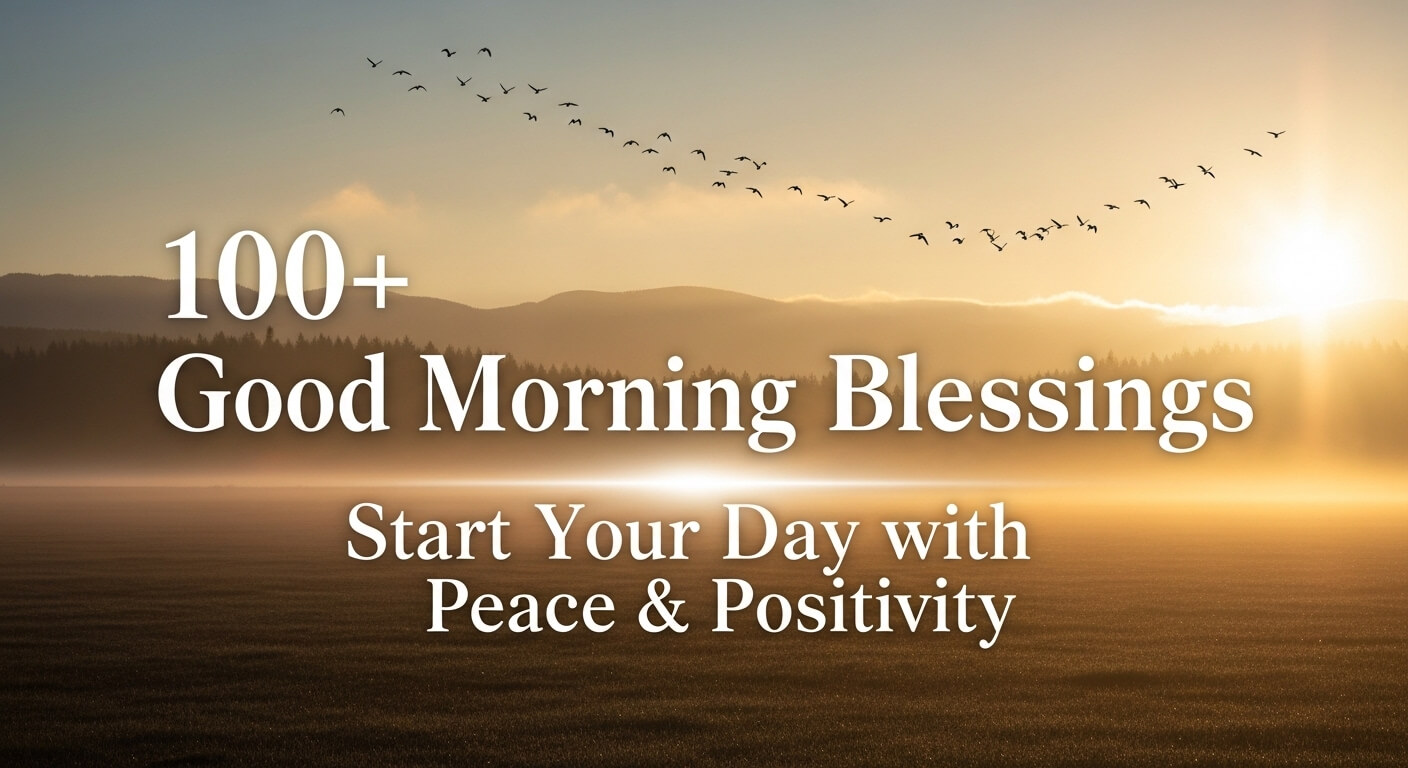 100+ Good Morning Blessings to Start Your Day
