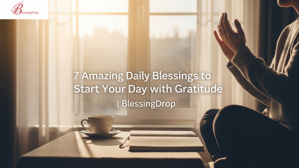 7 Amazing Daily Blessings to Start Your Day with Gratitude | BlessingDrop