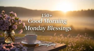 150+ Good Morning Monday Blessings-BlessingDrop