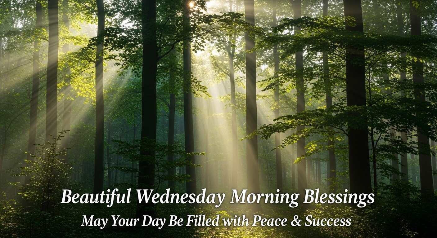 Beautiful Wednesday Morning Blessings to Start Your Day 