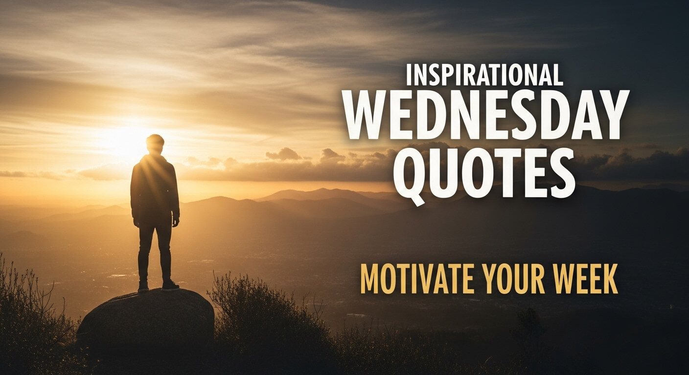 Inspirational Wednesday Quotes to Motivate Your Week
