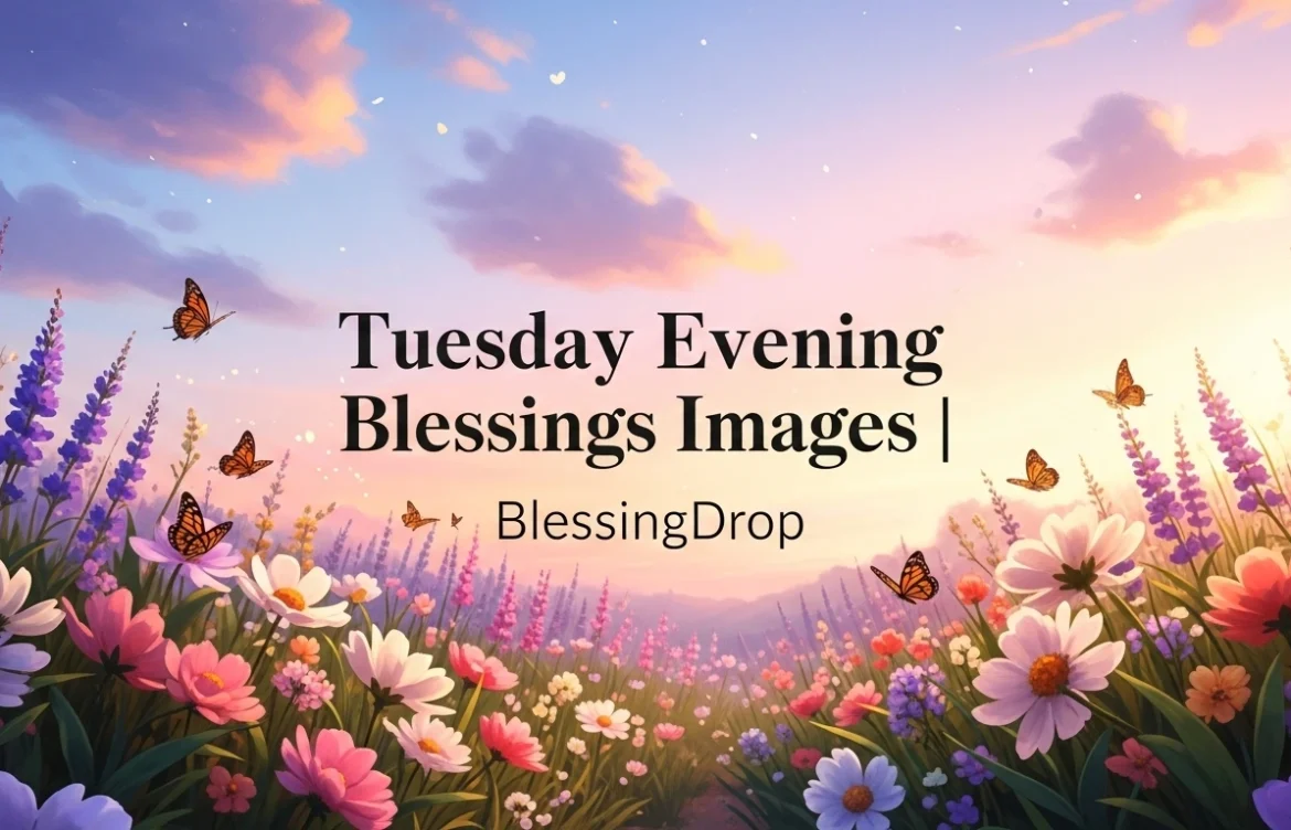 10 Tuesday Evening Blessings Images | BlessingDrop