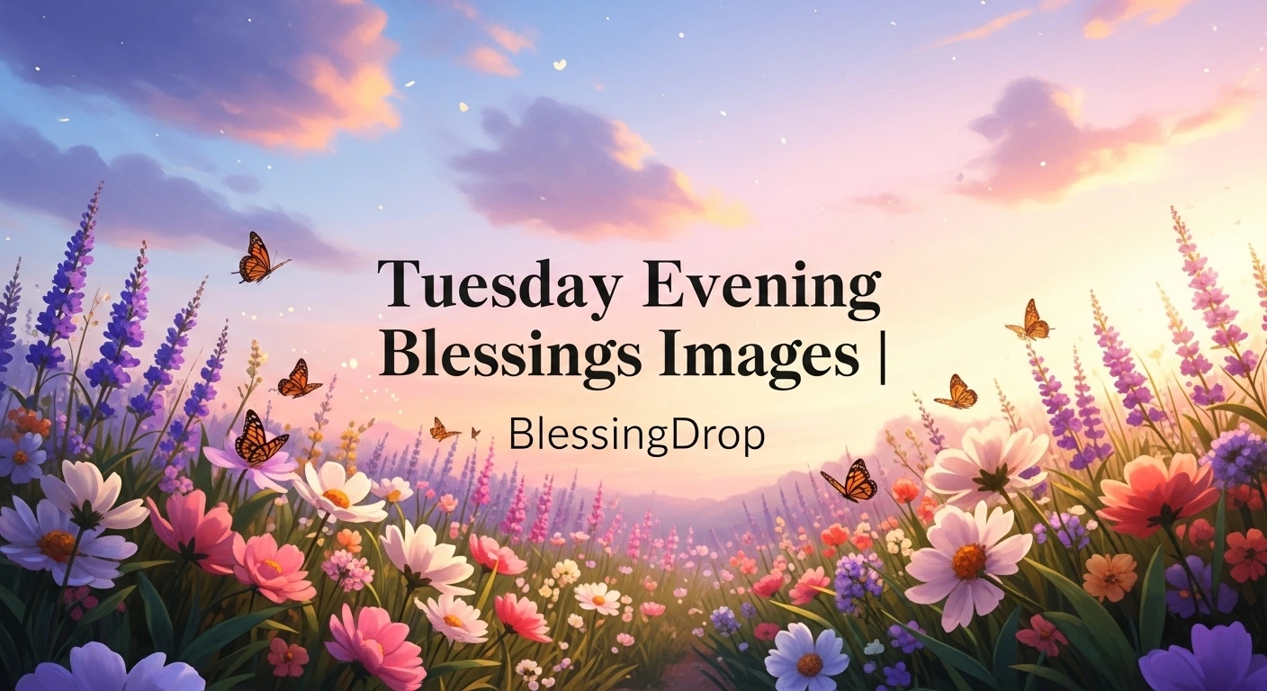 Tuesday Evening Blessings Images | BlessingDrop