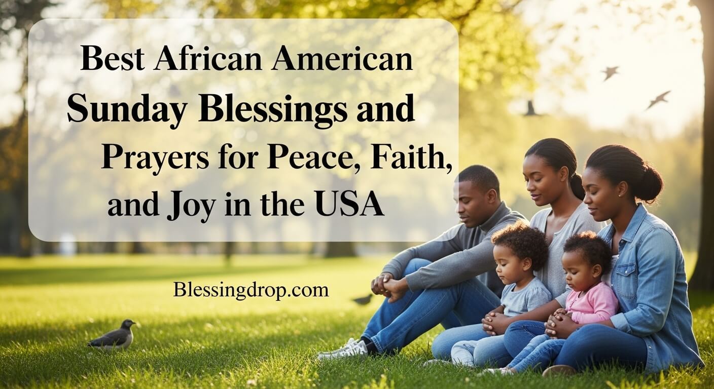 Best African American Sunday Blessings and Prayers for Peace, Faith, and Joy in the USA 