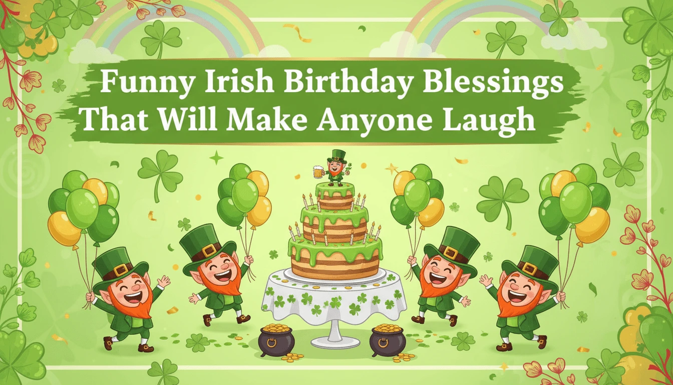 Funny Irish Birthday Blessings That Will Make Anyone Laugh